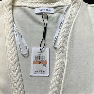 Calvin Klein Women’s Cardigan Sweater (2X)